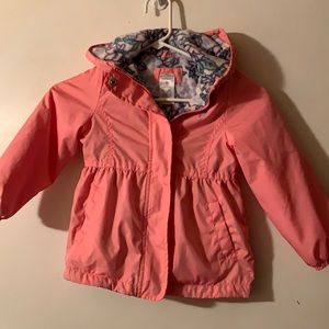 Carter’s Pink Zip Jacket with Hood!